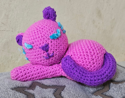 Trixi, die schlafende Katze