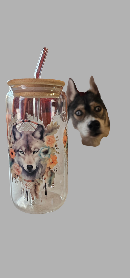 Wolfsglas rund